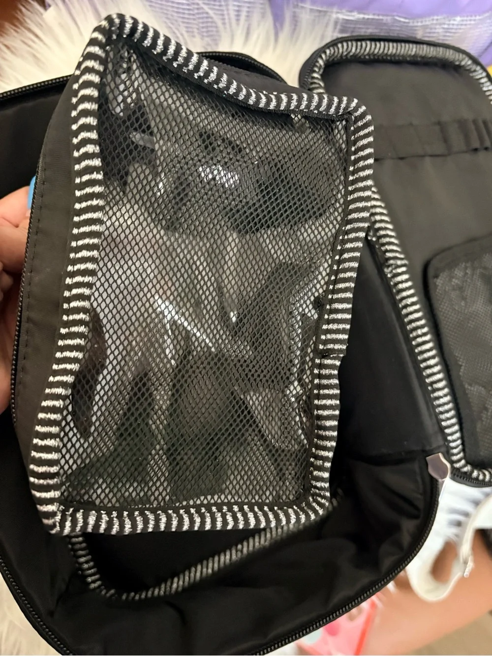 Sephora Black Toiletry Bag